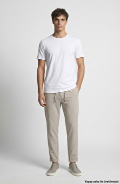 Beyaz Basic T-shirt