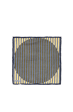 Sarı Mavi Yün Poşet Mendil