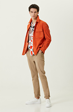 Camel Yan Cepli Pantolon