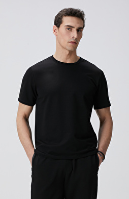 N-Tech Siyah Basic T-shirt