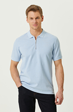 Mavi Polo Yaka T-shirt Mavi Polo Yaka T-shirt