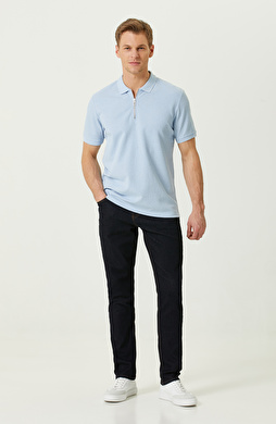 Lacivert 5 Cepli Denim Pantolon Lacivert 5 Cepli Denim Pantolon
