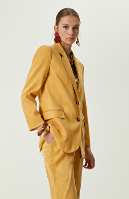 Safran Cupro Blazer Ceket