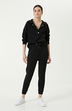 Lastik Paça Siyah Eşofman