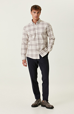 Lacivert Örme Pantolon