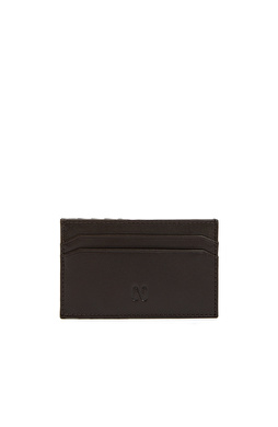 Kahverengi Erkek Deri Kartlık