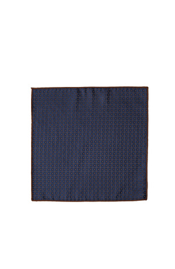Lacivert Desenli Erkek Mendil