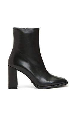 Siyah Kadın Deri Bot