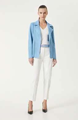  Ekru Casual Pantolon