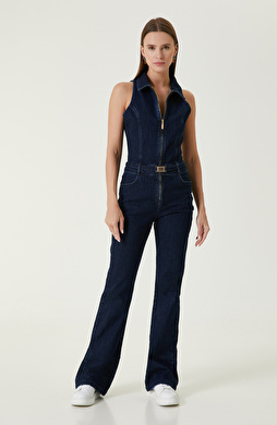 Indigo Denim Jumpsuit