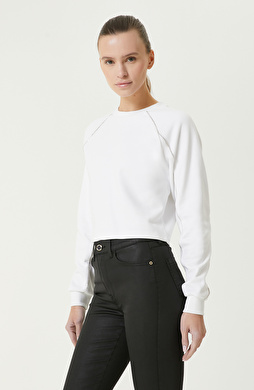 Kırık Beyaz Sweatshirt Kırık Beyaz Sweatshirt