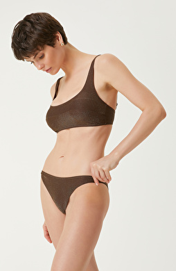 Kahverengi Bikini Takımı