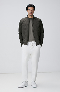 Kırık Beyaz Eşofman Altı