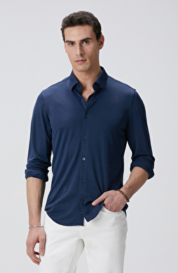 Lacivert Gömlek