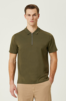  Haki Polo Yaka T-Shirt