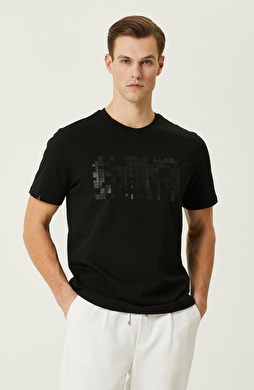 Siyah Baskılı T-Shirt Siyah Baskılı T-Shirt