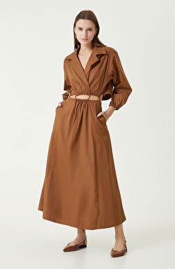 Karamel Maxi Elbise