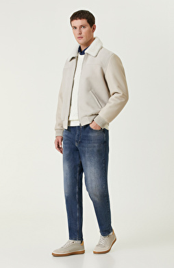 Lacivert Denim Pantolon