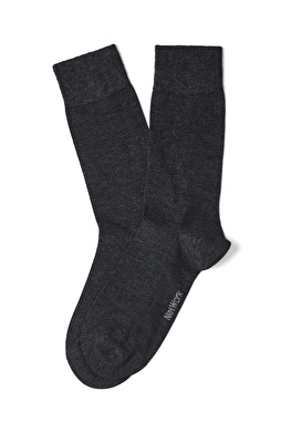 Antrasit Erkek Bambu Çorap