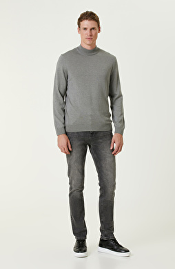 Gri  Denim Pantolon Gri  Denim Pantolon