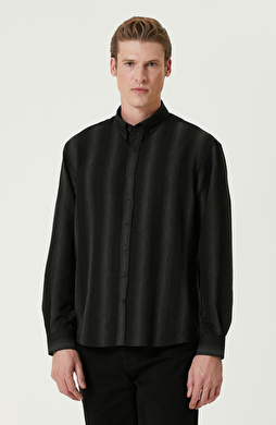 Siyah Çizgili Gömlek Siyah Çizgili Gömlek