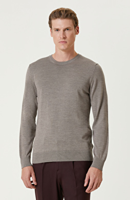 Vizon Yün Triko Kazak Vizon Yün Triko Kazak