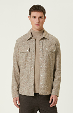 Bej Dış Gömlek Bej Dış Gömlek