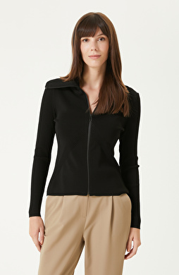 Siyah N-Tech Triko Ceket