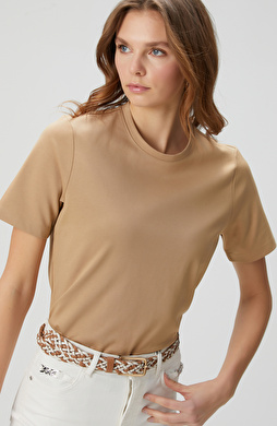 Camel Basic T-shirt