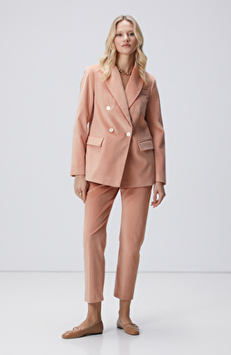 Pembe Limited Fitilli Kadife Pantolon Pembe Limited Fitilli Kadife Pantolon