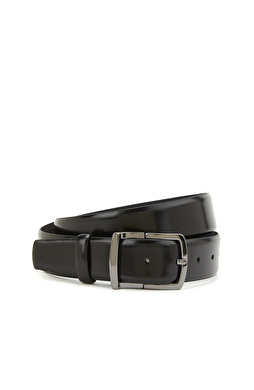 Siyah Erkek Deri Kemer