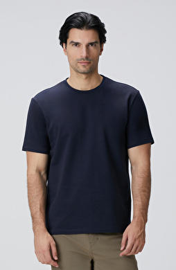 N-Tech Lacivert Basic T-shirt