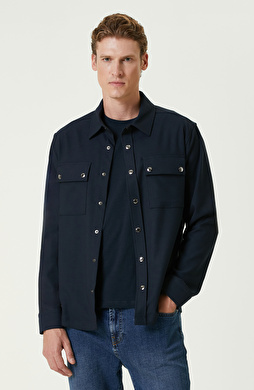 Lacivert Dış Gömlek Lacivert Dış Gömlek