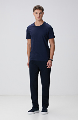 Lacivert Casual Pantolon