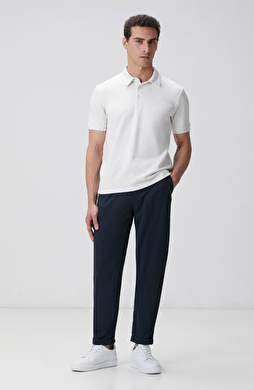 Lacivert Örme Pantolon