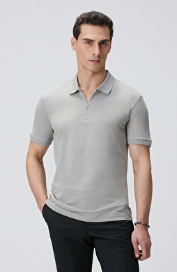 Gri Polo T-shirt Gri Polo T-shirt