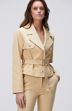Bej Trench Coat Bej Trench Coat