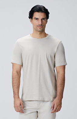 Bej Basic T-shirt