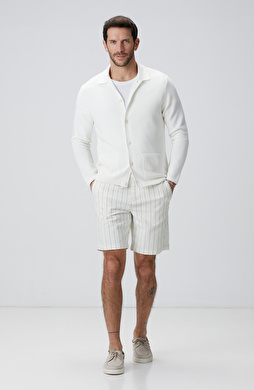 Kırık Beyaz Şort Kırık Beyaz Şort