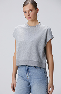 Gri Melanj SweaTshirt Gri Melanj SweaTshirt