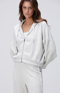 Gray Melange Sweatshirt