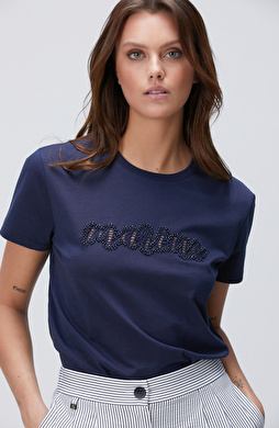 Lacivert T-shirt