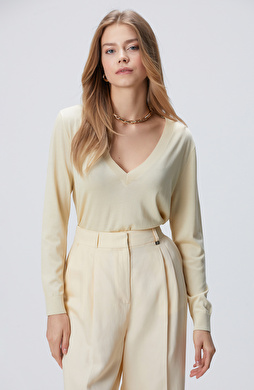 Vanilya Limited İpek Kazak Vanilya Limited İpek Kazak