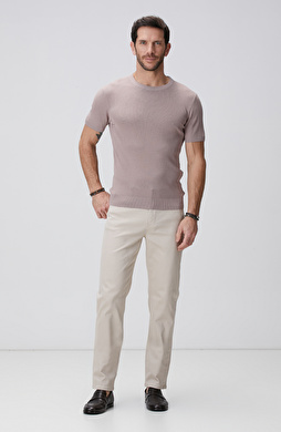 Bej Casual Pantolon
