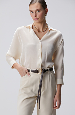 Açık Bej Gömlek Açık Bej Gömlek