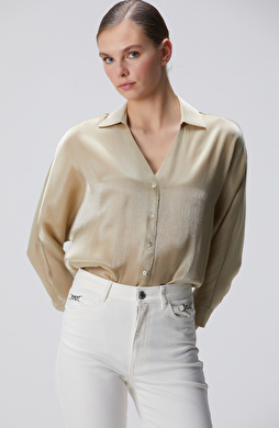 Açık Haki Gömlek Açık Haki Gömlek