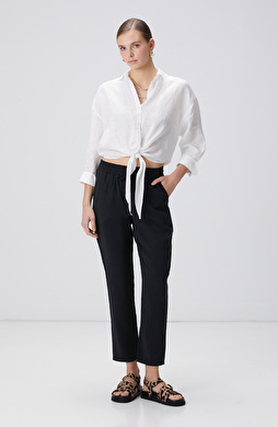 Siyah Basic Jogger Pantolon