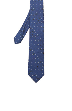 Lacivert İpek Kravat