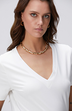 Kırık Beyaz T-shirt