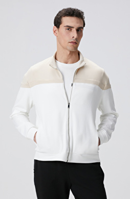 Kırık Beyaz Bej Sweatshirt Kırık Beyaz Bej Sweatshirt